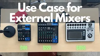 How to and Best Use Case for External Mixers | Qsc Touchmix 8 & Yamaha MG Series Mixers