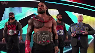 WWE 2K23 || Roman Reigns Bloodline Entrance (4K 60FPS) || WrestleMania 38 arena