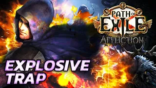 BLOW BOSSES UP on a budget! - Explosive Trap Trickster [PoE 3.23]