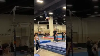 Men’s gymnastics level 8 high bar