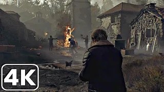 Resident Evil 4 Remake PART 1 Gameplay Walkthrough 4K 60FPS [RTX 4090 Max Graphics)