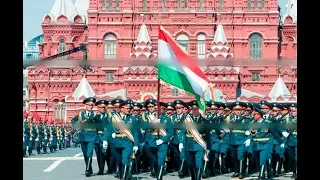 Таджикские солдаты пройдут маршем на параде в Москве