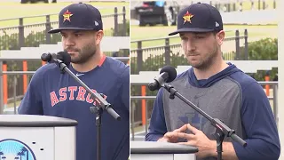 José Altuve, Alex Bregman and Jim Crane apologize for Astros sign-stealing scheme