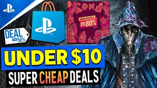 11 FANTASTIC PSN Game Deals UNDER $10 NOW! SUPER CHEAP PS4 Games! (PSN Halloween Sale 2022 Deals)