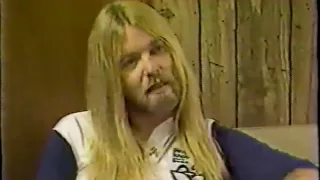 Gregg Allman interview PART 12 of 14 - Cher - Saenger Theater New Orleans 1982