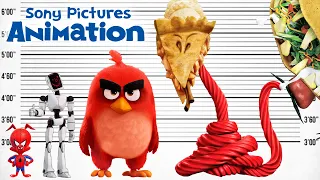 Sony Pictures Animation Size Comparison | Biggest Characters of Sony Cartoons | Satisfying Video