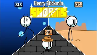 Henry Stickmin Shorts: Full Walkthrough And All Achievements (No Commentary)