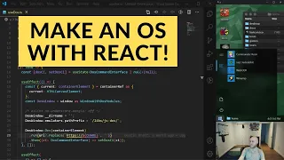 Make an OS with ReactJS & Next.js - Wallpaper & Taskbar