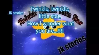 Twinkle Twinkle Little Star Lyrics - Sing along Nursery Rhyme