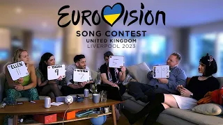 Yabbe reacts to Eurovision 2023 w/ NymN, Velcuz, EddieHD, EllenVy & Kronvall (reupload w/ chat)