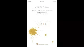 Yesterday (SATB Choir) - Adapted by Jacob Narverud