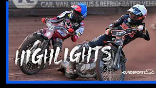 Bewley Takes Victory After Zmarzlik Crashes Out | Speedway GP Highlights | Eurosport