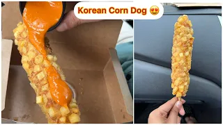 Korean Sausage Corn Dog 😍