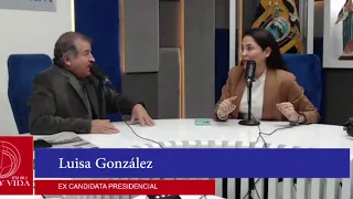 #LuisaEnMedios | Entrevista a Luisa González en Radio Luz y Vida 88.1 FM.