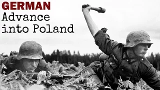 German Advance into Poland | 1939 | Captured German Film | World War 2 Documentary