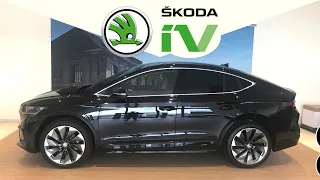 NEW SKODA ENYAQ IV 80 Firstlook IN 4K #skodaenyaq #Skodakodaenyaqiv #skodaenyaqreview #electriccar