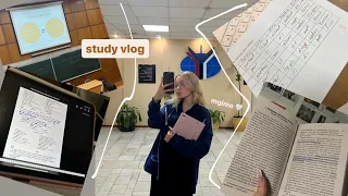 uni study vlog // будни, учеба, мгимо