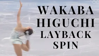 Wakaba Higuchi Layback Spin (2011-2022)