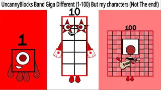 UncannyBlocks Band Giga Different (1-100) But my characters (Not The end!)