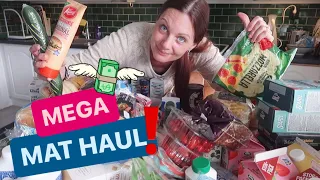 MEGASTOR Mat Haul! Handlar upp alla pengar och Behöver er hjälp för att månadshandla!