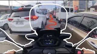 XMAX 2023 Performance on Heavy Traffic at Malolos - San Rafael River Adventure Ride