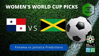 Panama vs Jamaica Predictions, Picks, Odds Women's World Cup (July 29) 🇵🇦🇯🇲⚽️
