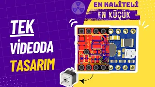 PROFESYONEL - PCB Tasarımı ve TÜRKİYE'ye Sipariş | Step Motor Sürücü | EasyEDA ve JLCPCB