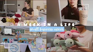 ✨How many crochet turtles did I make in 2 days| crochet business admin| market day✨