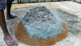 The Mixing Ratio of Cement And Sand to Build a House Wall