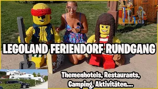 TOUR of Holiday Village at Legoland Deutschland ☆ Hotels, Restaurants, Camping, Attractions.. ☆ VLOG