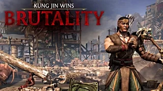 MORTAL KOMBAT X · Kung Jin - ALL BRUTALITIES [HD] 60fps | MKX