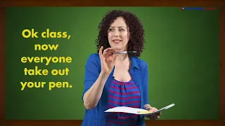 Instructional Classroom Language