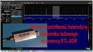 Application of RTL-SDR to measure the heterodyne frequency of the Taraban 2 radio receiver #003