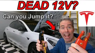 Jump Start Your Tesla with Dead Battery How To