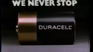 1985 Duracell Batteries "Train Tracks" TV Commercial