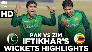 Iftikhar Ahmed 5 Wickets | Pakistan vs Zimbabwe | 2nd ODI 2020 | PCB | MD2E