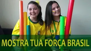 Mostra tua força Brasil - Anitta, Thiaguinho e Fábio Brazza -  Larissa e Isabela