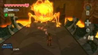 Zelda Skyward Sword Walkthrough - Earth Temple - Boss - Scaldera (Part 36) | WikiGameGuides