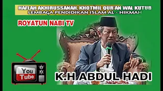 PENGAJIAN AKBAR  SELAPANAN SABTU PAHING. ( KH Abdul Hadi )