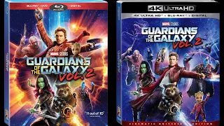 Guardians of the Galaxy Vol. 2 Blu-ray vs 4K Blu-ray Comparison (SDR version)