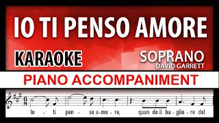 Io Ti Penso Amore KARAOKE Soprano