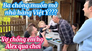 #173 Mì xào hải sản Việt nhưng ba ăn theo cách Ý-họ hàng qua thăm rộn rã tiếng cười-thôn quê Pháp