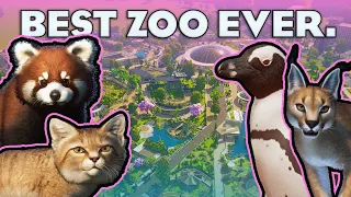 🐘 Is this the MOST Detailed Zoo in Planet Zoo? | Naturalis Zoo Tour