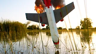 LEGO Plane Crashes - Mayday Swamp Landings!