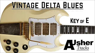 Vintage Delta Blues in E | Guitar Backing Track