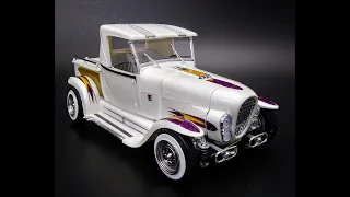 Ala Kart George Barris Custom 1929 Ford Pickup V8 1/25 Scale Model Kit How To Build Paint Decal