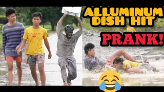 ALUMINUM DISH HIT PRANK! (PANG PA GOOD VIBES)🤣😹