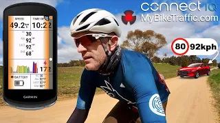 My Bike Radar Traffic: The Must-Have Garmin ConnectIQ Add-on for Cycling Radar Users