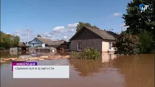 Накануне в Демянске и Мареве вновь прошли сильные дожди