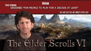 Elder Scrolls 6 is designed "for people to play for 10 years at least" says Todd Howard